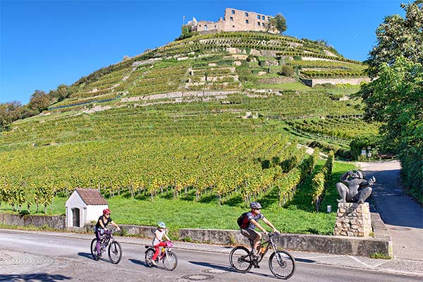 Familienradtour zur Fauststadt Staufen